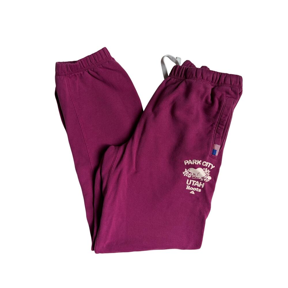 Roots Park City Sweatshirts (Maroon) - Extra Small